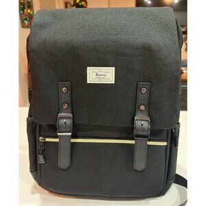 Ronyes vintage laptop backpack, a popular casual daypack for school, work, and t
